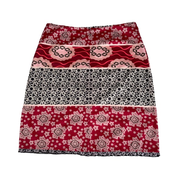 MISSLOOK women's striped a-line skirt. - Picture 2 of 7